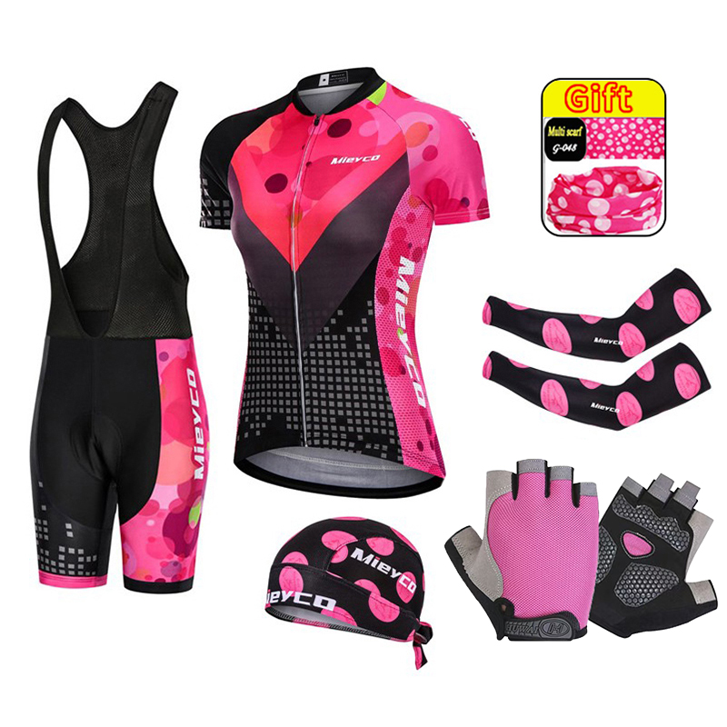 Mountain Biking Underwear - 女性用マウンテンバイクスーツ、バイクチーム衣装、MTBサイクリングジャージ服、3Dゲルパッドセット、夏