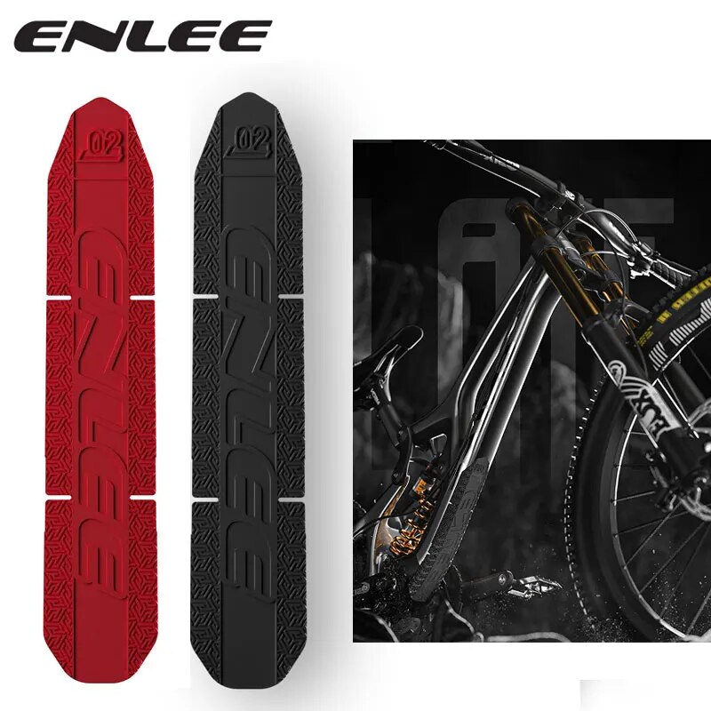 Mountain Biking Quotes - Enlee-マウンテンバイク用の自転車フレーム,シリコン保護ステッカー,防水,衝突防止,マウンテンバイク,ロードバイク