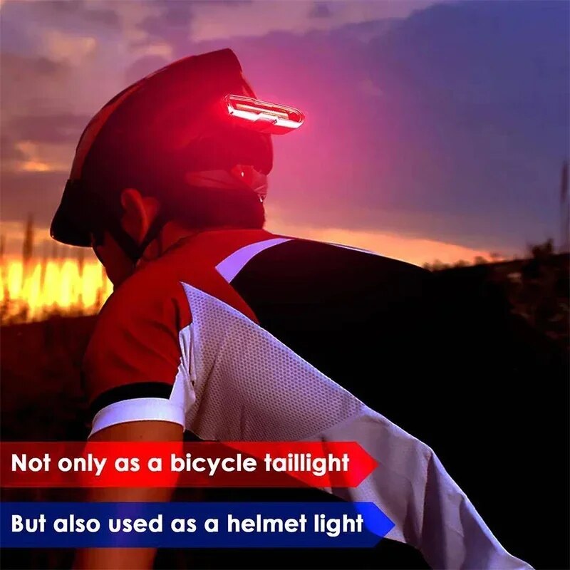 自転車リアライト防水 LED USB 充電式テールライトサイ - Mountain Biking Blue Mountains のレビューと価格