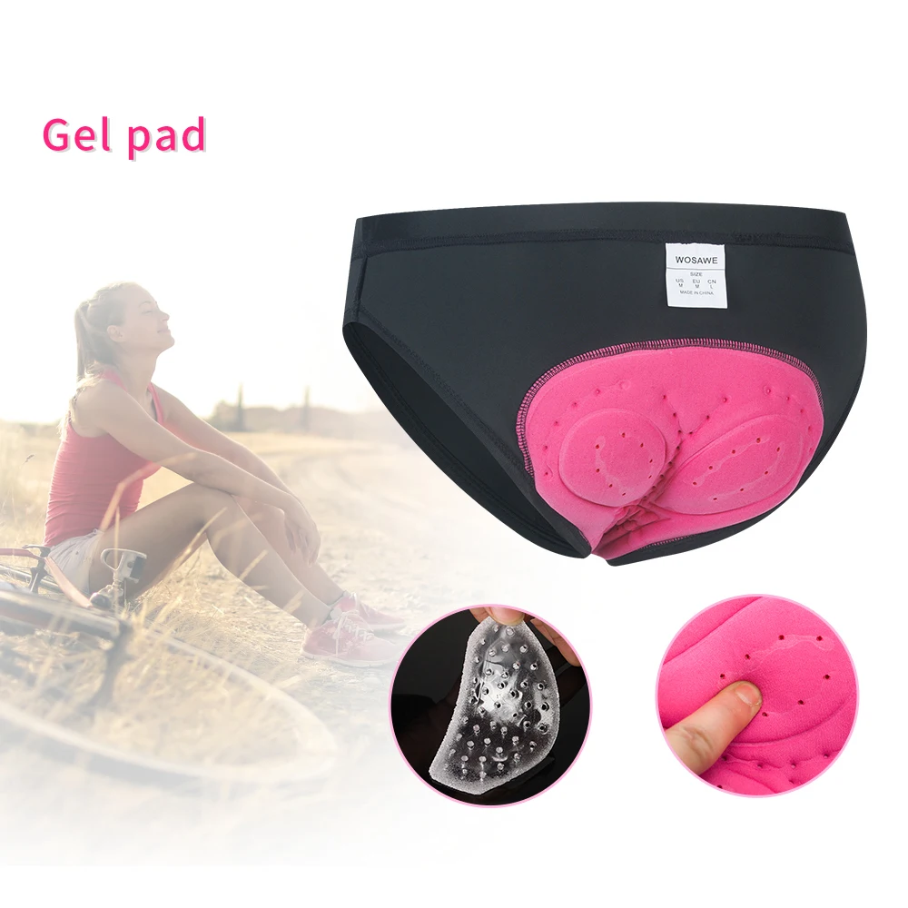 女性用3Dパッド入りサイクリング下着,耐衝撃性,マウンテンバ - Mountain Biking Underwear のレビューと価格
