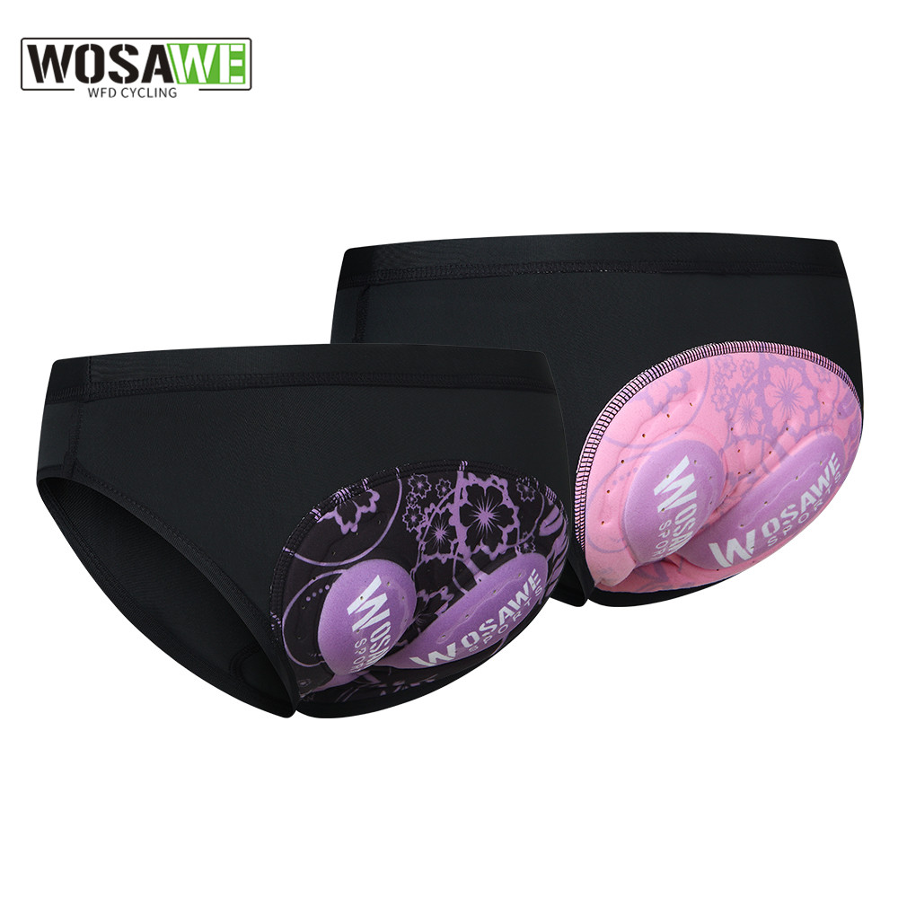 WOSAWE 女性サイクリング下着 3D パッド入り耐衝撃マ - Mountain Biking Underwear のレビューと価格