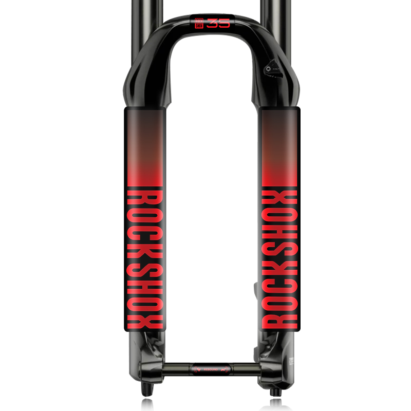 RockShox XC35 MTB フォークステッカー耐久性 - Mountain Biking Quotes のレビューと価格