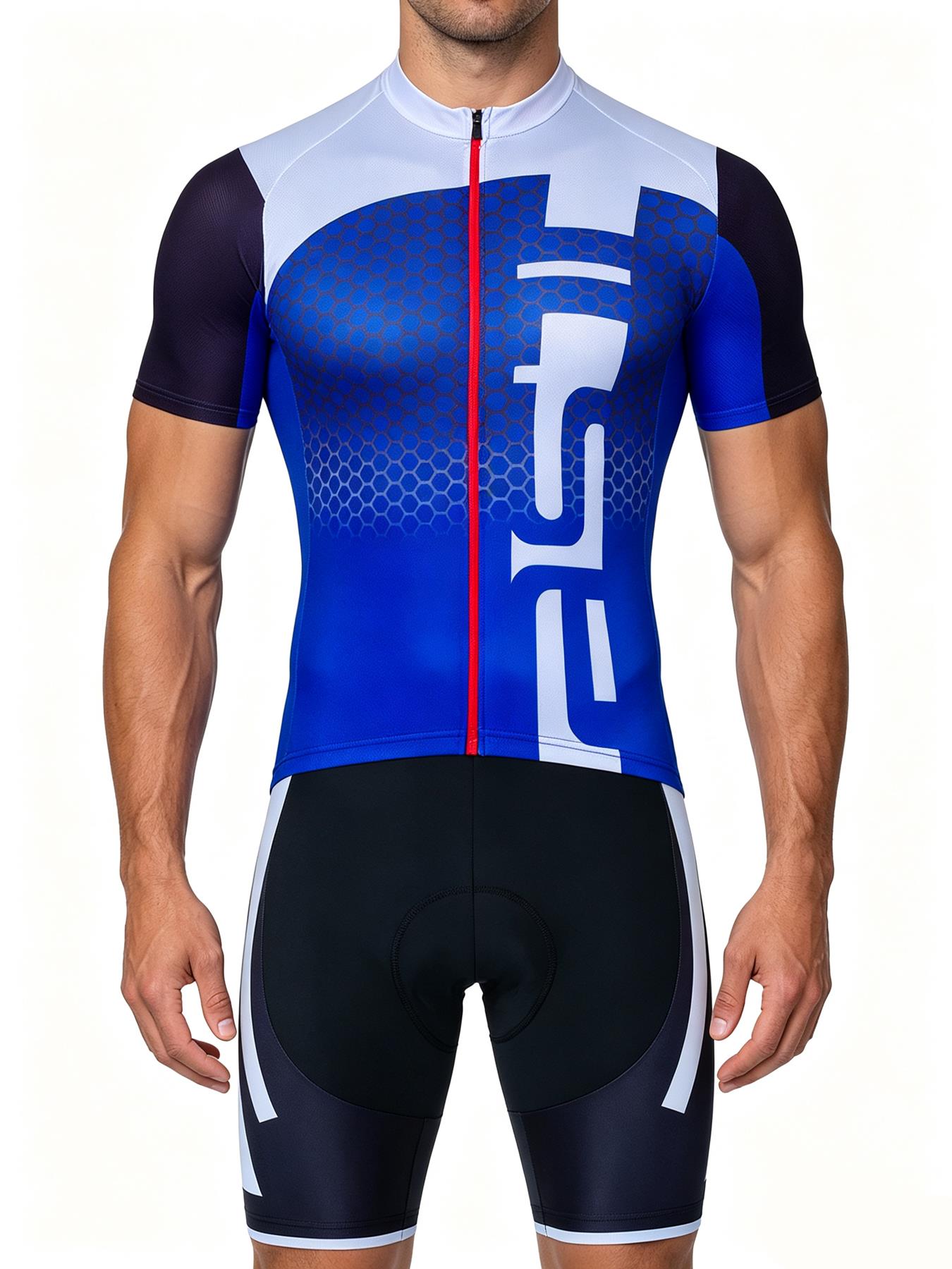 プロチームサイクリングジャージセット夏サイクリングウェアマウ - Mountain Biking Underwear のレビューと価格