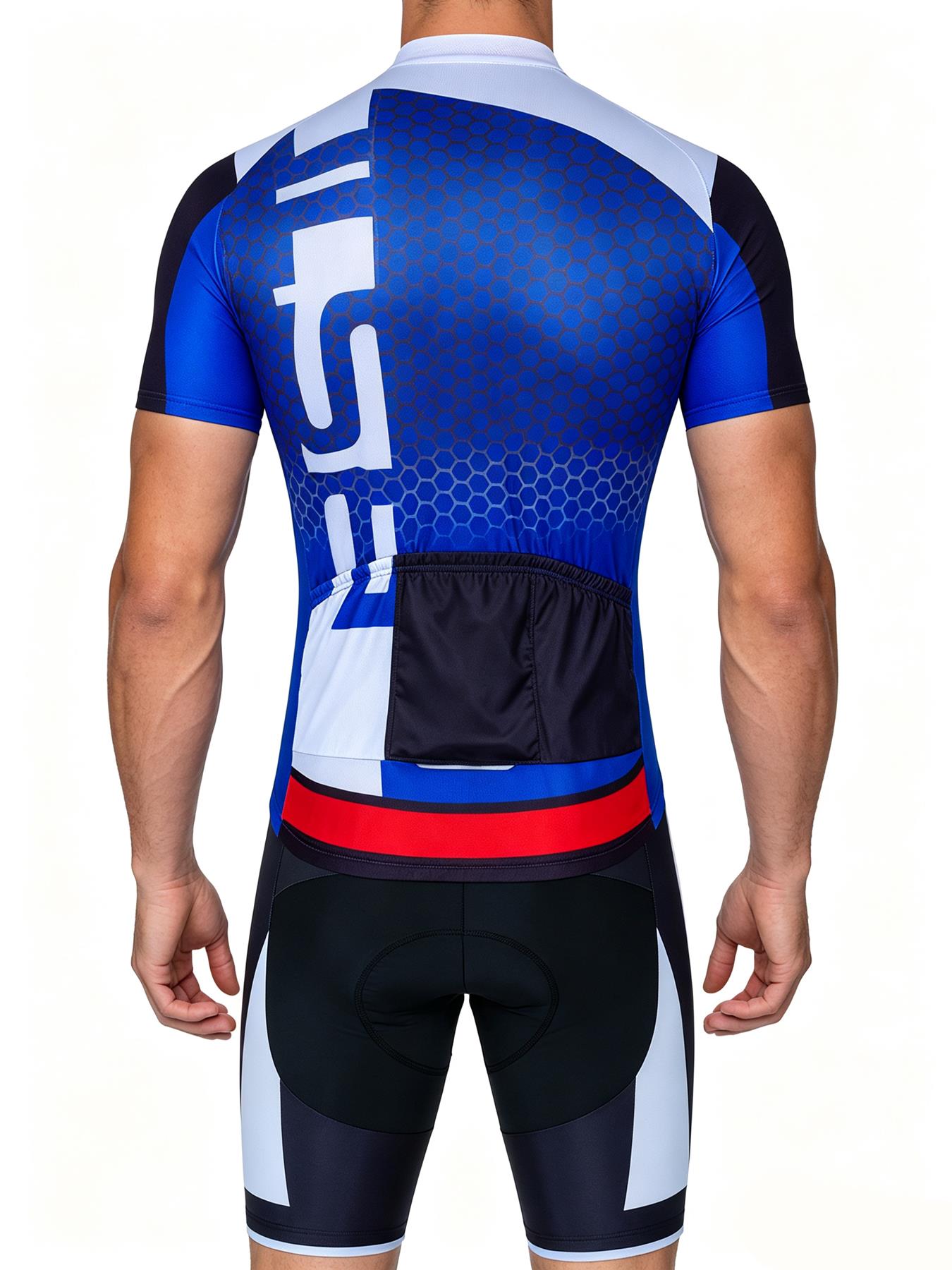 プロチームサイクリングジャージセット夏サイクリングウェアマウ - Mountain Biking Underwear のレビューと価格