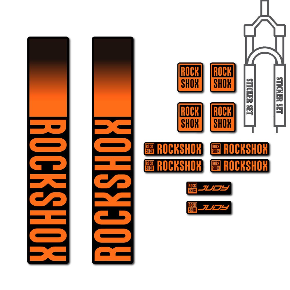 1セットRockShox Judyフォークスタイルグラデーシ - Mountain Biking Quotes のレビューと価格