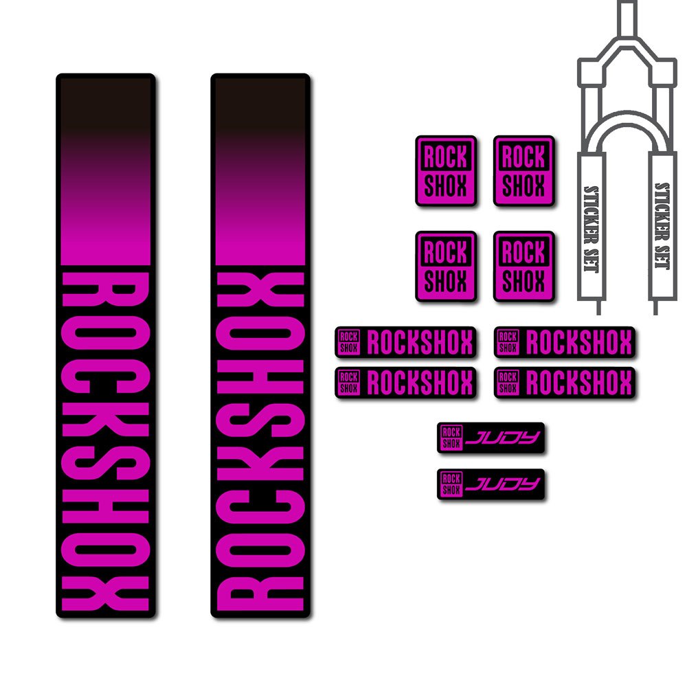 1セットRockShox Judyフォークスタイルグラデーシ - Mountain Biking Quotes のレビューと価格